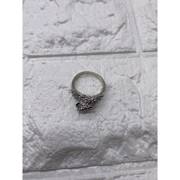 Fashion Lucky Owl Ring Crystal The Night Guardians Owl Animal Ring - Size 8 - Picture 7 of 10